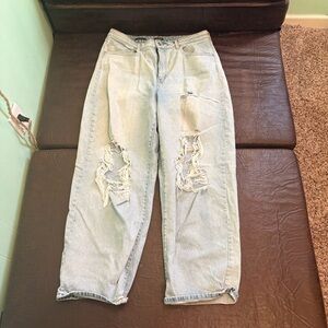 Wild Fable Light Blue Distressed Boyfriend Jeans